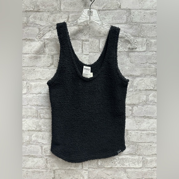 PINK Victoria's Secret Tops - PINK Super Soft Sleeveless Top Black XS NWT‎